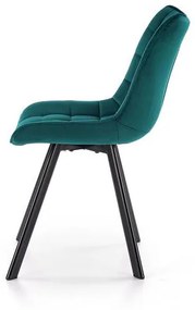 Scaun K332 velvet turcoaz