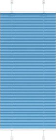 vidaXL Jaluzea plisată Albastru 55x150 cm Lățime țesătură 54,4 cm