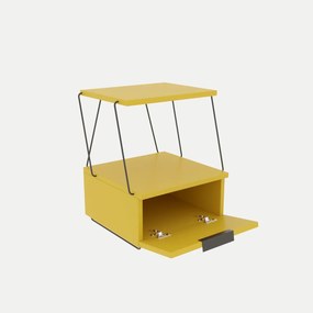 Măsuță de noptieră Tekoba Yellow