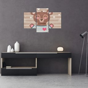 Tablou - Ursulețul iubitor (90x60 cm)