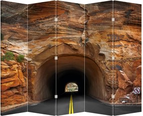 Paravan - Tunel în stâncă (210x170 cm)
