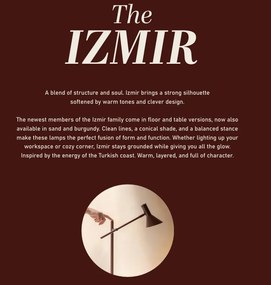 Lampadar modern cu brate reglabile Izmir visiniu