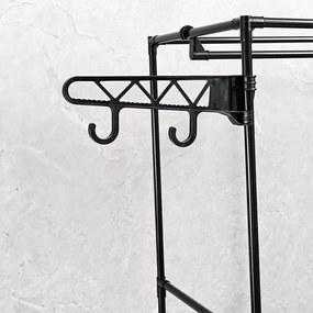 Suport pentru haine LRA-08 negru