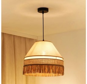 Brilagi - Candelabru pe cablu WINNETOU AVIGNION 1xE27/15W/230V Ø35 cm maro/crem