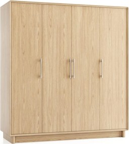 Dulap lemn masiv Cooper, 185 × 62 × 198 cm