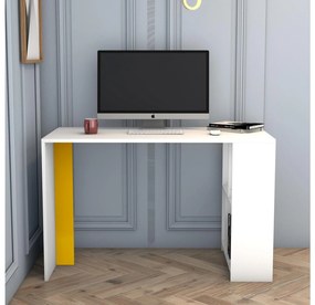 Masă PC Limba (Alb + Galben). 1088797
