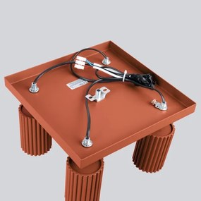 Spot Sollux SL.1640 KARBON 4xGU10/10W/230V roșu