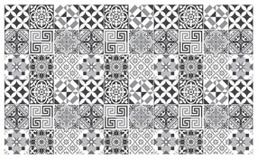Set 60 autocolante Ambiance Elegant Tiles Shade of Gray, 10 x 10 cm