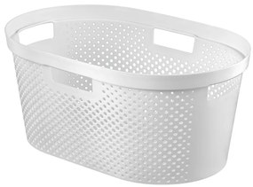 Coș de rufe Curver Infinity, 40 l, alb