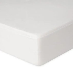 Cearșaf de pat impermeabil Matex Jersey alb , 90 x 200 x 20 cm, 90 x 200 cm