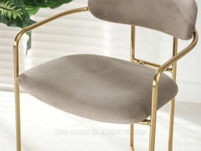 Scaun Viola (bej + auriu). 1110752