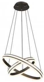 Suspensie moderna cristal led 60W Grouni 67314-60H Globo