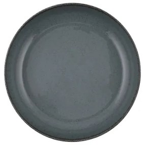 Set de masă, 16 piese, gri/porțelan