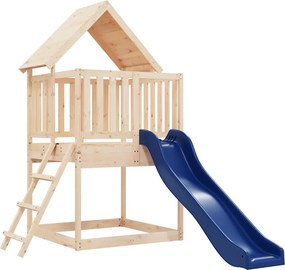 vidaXL Set de joacă pentru exterior, lemn masiv de pin