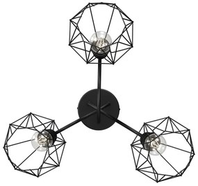 Lustră aplicată BERGEN 3xE27/60W/230V