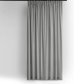 Draperie gri dimout (semi-opacă) din catifea 200x270 cm Velto – Filumi