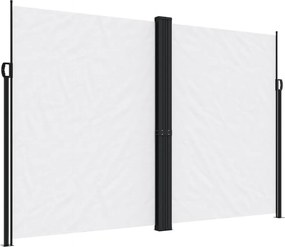 vidaXL Copertină laterală retractabilă, alb, 220x600 cm