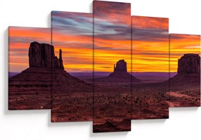 Tablou - Monumentul Valley în Arizona (150x105 cm)