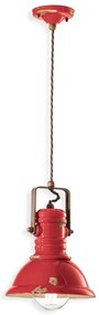 Pendul design retro realizata manual din ceramica INDUSTRIAL