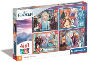Disney Regatul de gheață Echoes Puzzle 4-în-1 Clementoni