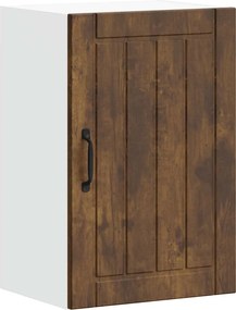 vidaXL Dulap de bucatarie "Lucca" din lemn de stejar afumat
