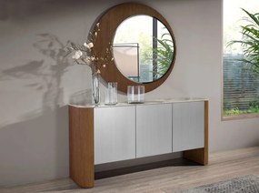 Comoda deosebita design LUX Walnut-Marble