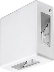 Aplica LED iluminat exterior ambiental IP54 Lippa alb