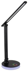 Globo 58445B - Lampă de birou LED RGBW dimabilă GERALDO LED/5W/230V + LED/2W