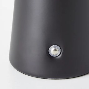 Lampă LED tactilă dimabilă de masă Brilliant MUFFIN LED/3W/5V USB IP44 negru