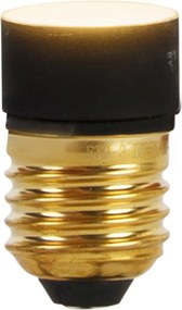 Lampă suspendată neagră cu auriu cu sticlă fumurie incl. 5 PUCC - Zuzanna