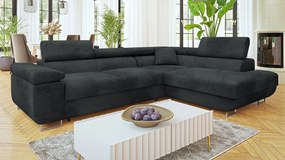 Colțar Terazuro Premium (Negru) (cu sp. depozitare) (D). 1105321