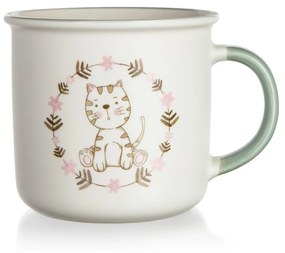 Set de 4 căni din ceramică Banquet  KITTY, 400 ml