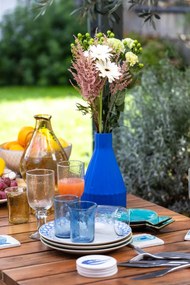 Masa dining de exterior, din lemn de tec, Tirama