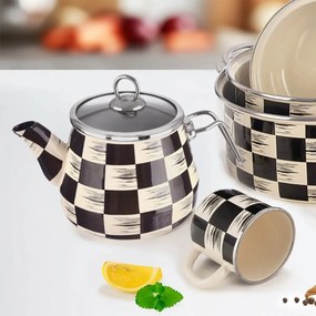 Orion Ceainic smaltat Șah Lem, 2 l