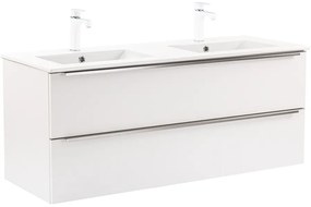 Dulap inferior Vario Trim 120 cu lavoar alb-alb