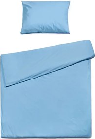 Lenjerie de pat din bumbac CALMORA albastru deschis Dimensiune lenjerie de pat: 2 ks 70 x 90 cm | 160 x 220 cm