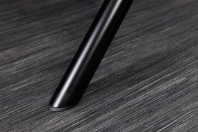 Set de 2 scaune pivotante Big George, microfibra/ piele gri