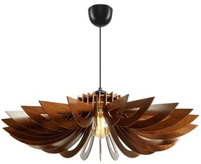 Lustră pe cablu 1xE27/60W/230V maro d. 52 cm