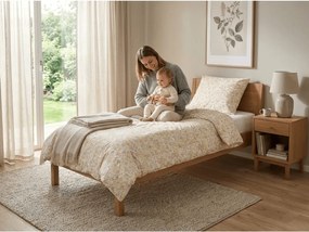 Lenjerie de pat din bumbac LITTLE DREAMER roz Dimensiune lenjerie de pat: 60 x 70 cm | 140 x 220 cm