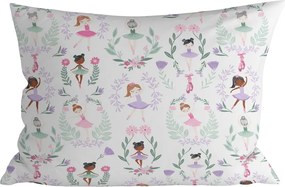 Husa de perna din microfibra BALLERINA GARDEN 70x90 cm, colorat