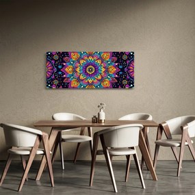 Tablou - Mandală caleidoscopică (120x50 cm)