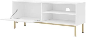 Dulap TV Probazzo 1KW (Alb + auriu) . 1106252
