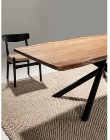 Masă de dining din lemn de acacia 100x220 cm Anuri – MOME