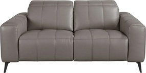 Canapea 2 locuri design italian, Functia Relax, Cowhide gri