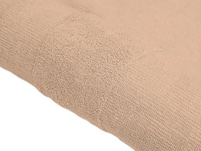 Prosop baie CARRARA 70x140 cm maro deschis, 100% bumbac