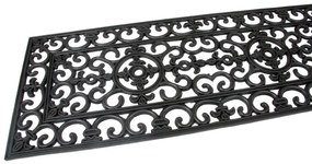 Covoraș de curățat cauciuc Deco 45 x 120 x 1 cm, negru