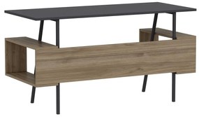 Set mobilier birou Ironman (antracit + Stejar) . 1102197