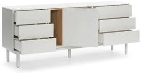 Comodă crem 180x76x40 cm Corvo – Teulat