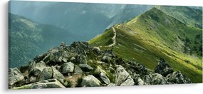 Tablou - Peisaj montan (120x50 cm)