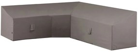 429029 Madison Husă mobilier de relaxare în formă de L, gri, 300x300x90 cm